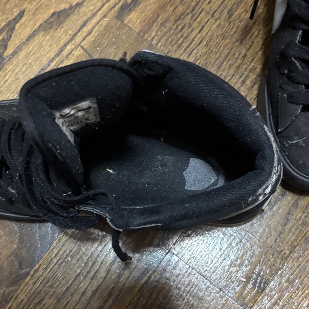 Nike Black and Silver High-Tops - Picture 8 of 11